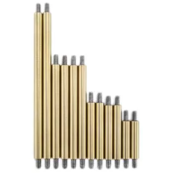 12 Stk. Crawler Links aus Messing für Carson X-Crawlee Pro 2.0 mit Radstand 300 mm